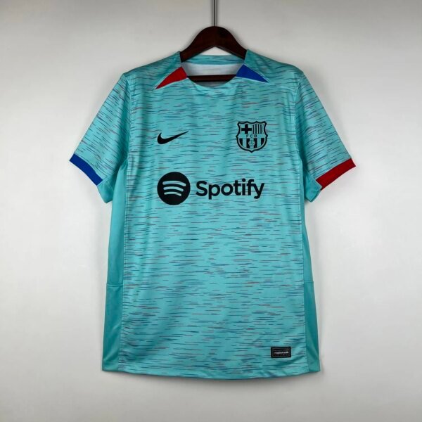23-24 Barcelona Third Fans Jersey Sponsored