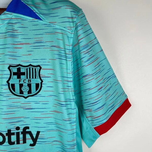 23-24 Barcelona Third Fans Jersey Sponsored - Image 2