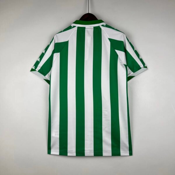 2000-01 Real Betis Home Retro Jersey - Image 4