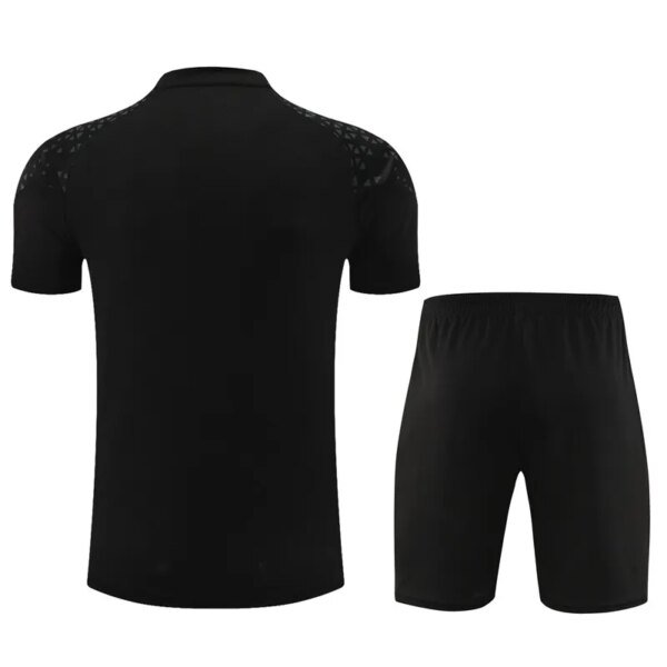23-24 Olympique Marseille Short Sleeve Training Suit - Image 2