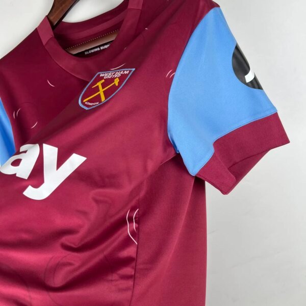23-24 West Ham United Home Fans Jersey - Image 5