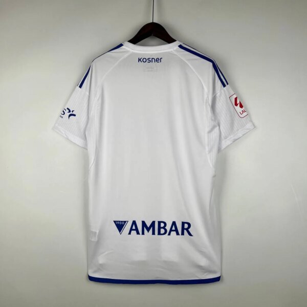 23-24 Real Zaragoza Home Fans Jersey - Image 6