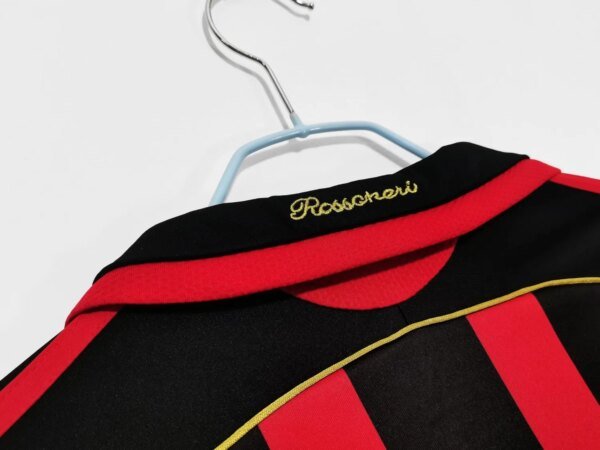 2006-07 AC Milan Home Long Sleeve Retro Jersey - Image 7