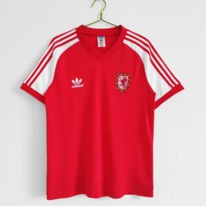1982 Wales Home Retro Jersey