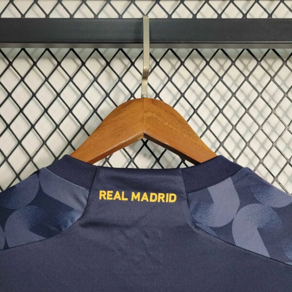 23-24 Real Madrid Away Fans Long Sleeve Jersey - Image 5