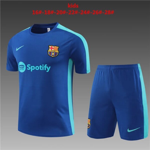 23-24 Barcelona Short Sleeve Training Suit - Image 4