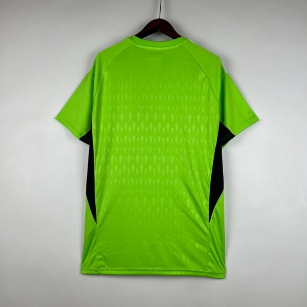 23-24 Real Madrid Goalkeeper Green Fans Jersey - Image 2