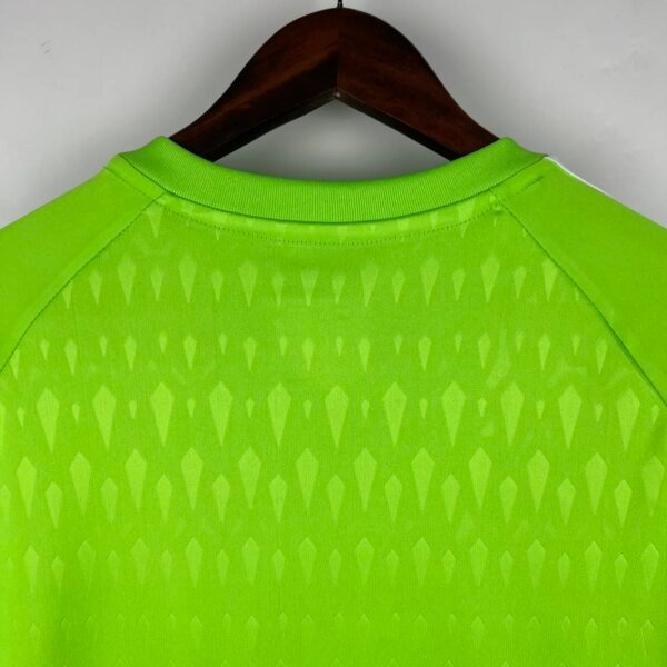 23-24 Real Madrid Goalkeeper Green Fans Jersey - Image 9