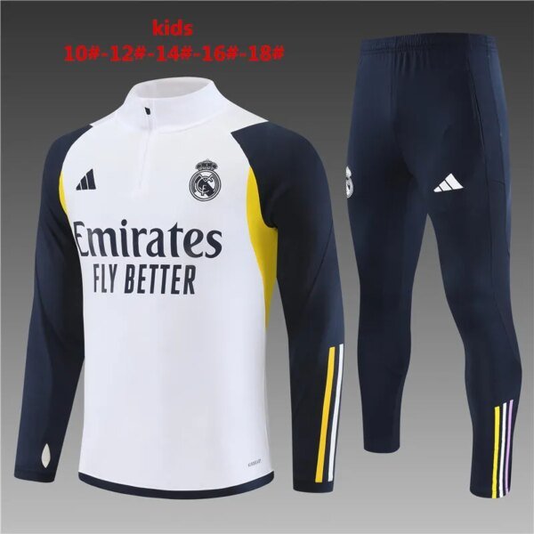 23-24 Real Madrid Training Suit - Image 3