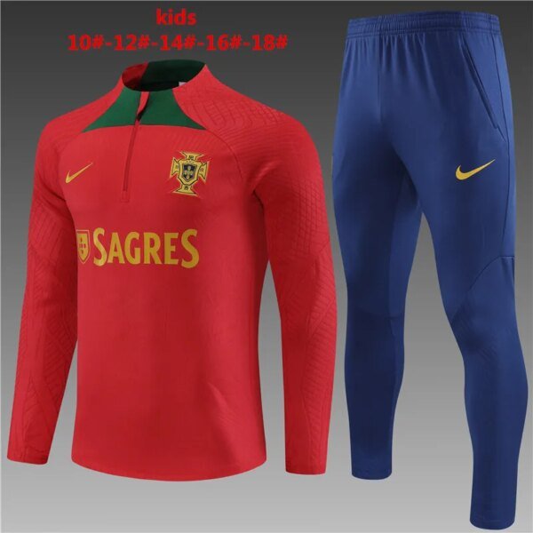 23-24 Portugal Player Version Training Suit - Image 3