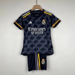 23-24 Real Madrid Away Kid Kit