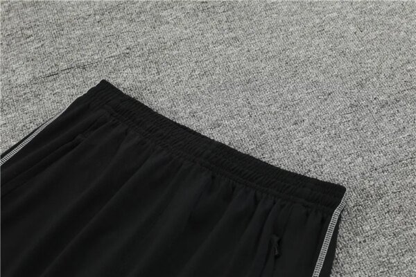 23-24 Olympique Lyonnais Black Training Suit - Image 7