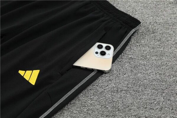 23-24 Olympique Lyonnais Black Training Suit - Image 9