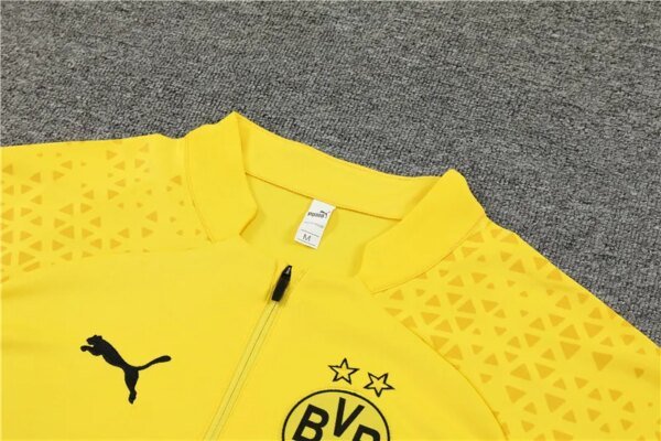 23-24 Borussia Dortmund Yellow Training Suit - Image 3
