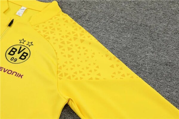 23-24 Borussia Dortmund Yellow Training Suit - Image 5