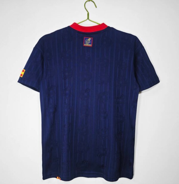 1996 Spain Away Retro Jersey - Image 3