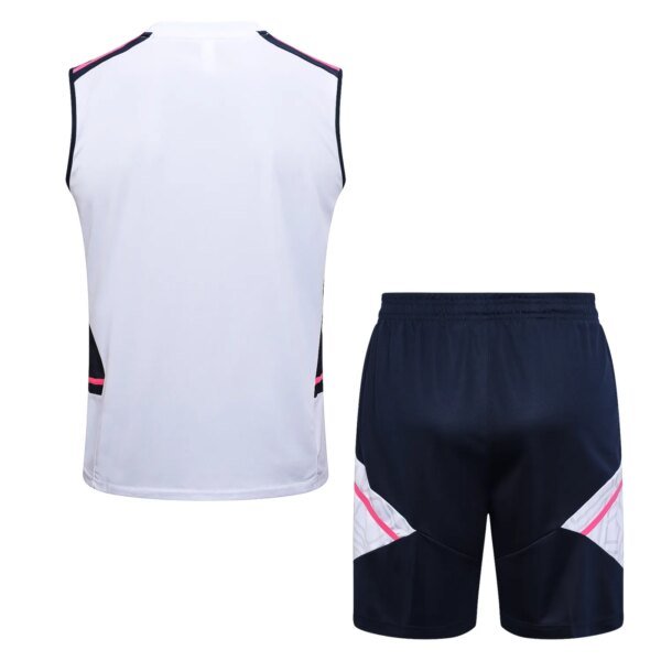 23-24 Arsenal White Training Vest Suit - Image 9
