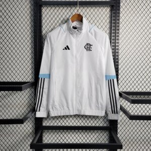 23-24 Flamengo White Windbreaker S-XXL