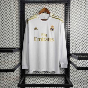 19-20 Real Madrid Home Long Sleeve Jersey