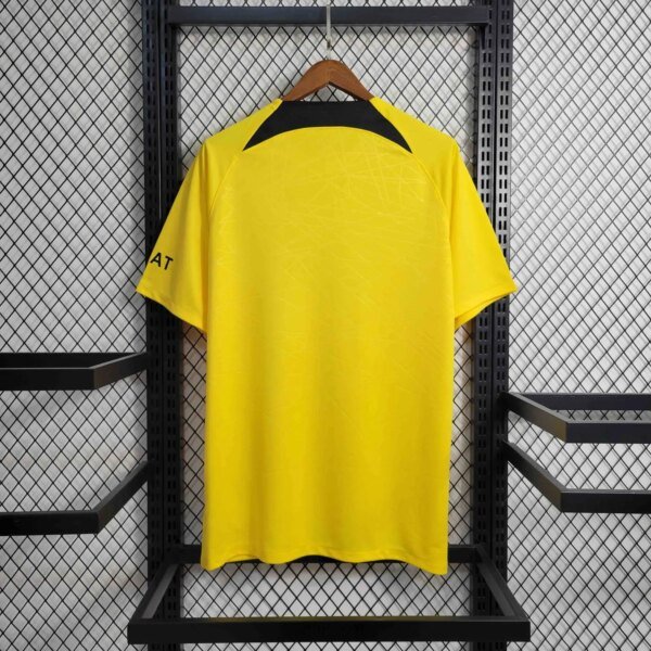23-24 PSG Yellow Fans Jersey - Image 4