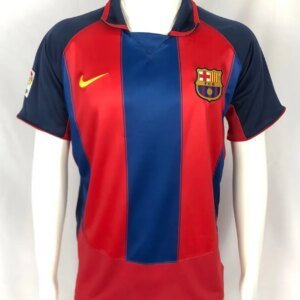 03-04 Barcelona Home Retro Jersey