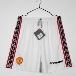 98-99 Manchester United Home Retro Shorts
