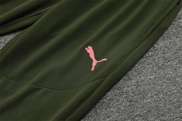 24-25 Manchester City Army Green Training Suit - Image 10