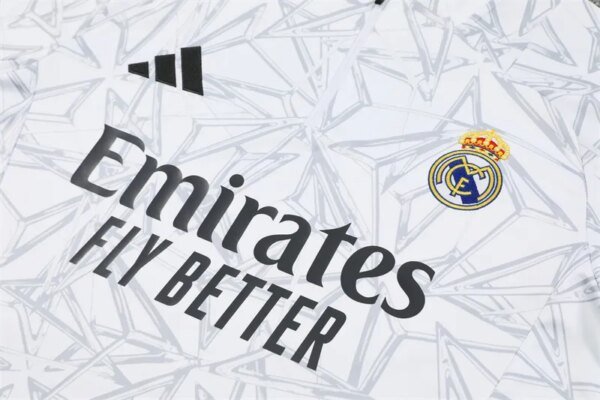 24-25 Real Madrid White Training Suit - Image 2