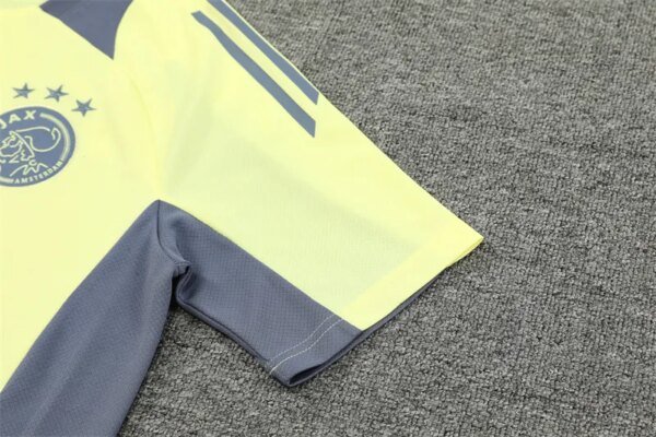 24-25 AX Yelllow Short Sleeve Training Suit - Image 4