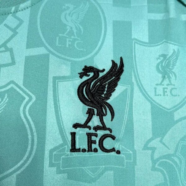 24-25 Liverpool Green Training Fans Jersey - Image 3