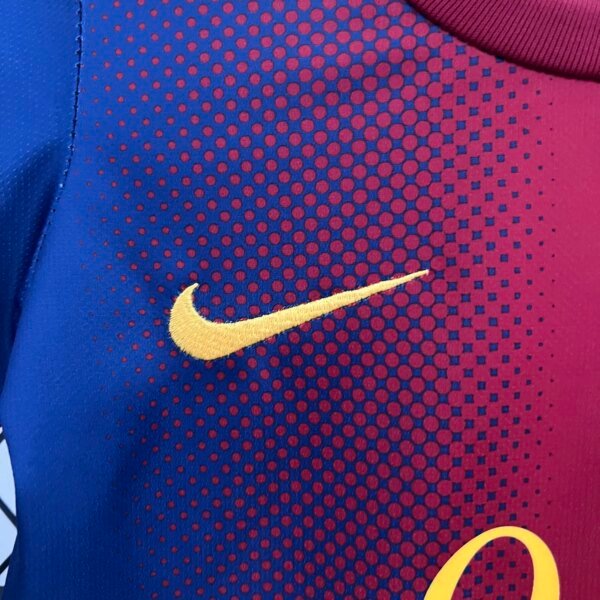Retro 12-13 Barcelona Home Kids Kit - Image 5