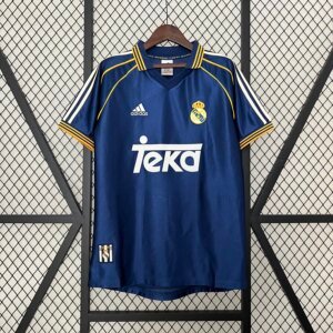 1998-00 Real Madrid Away Retro Jersey