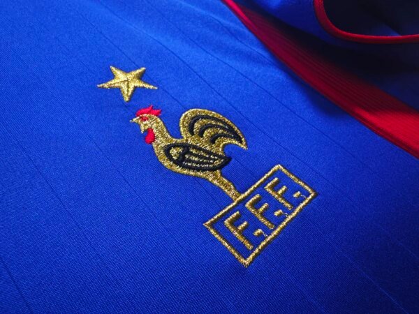 2006 France Home Retro Jersey - Image 2