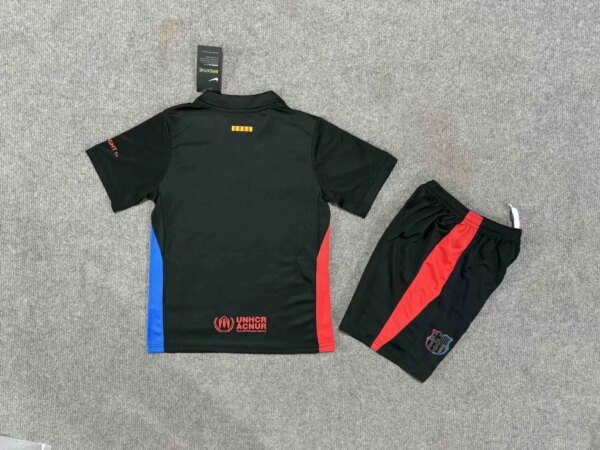 24-25 Barcelona Away Kid Kit - Image 2