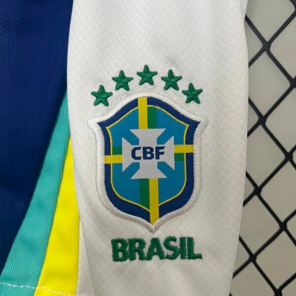 2024 Brazil Away Kids Kit - Image 4