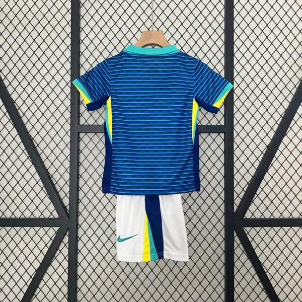 2024 Brazil Away Kids Kit - Image 5