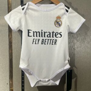 24-25 Real Madrid Home Baby Clothing