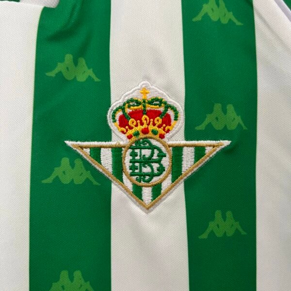 Retro 95-97 Real Betis Home Kids Kit - Image 2