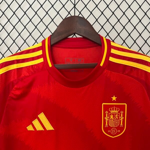 2024 Spain Home Fans Jersey - Image 3