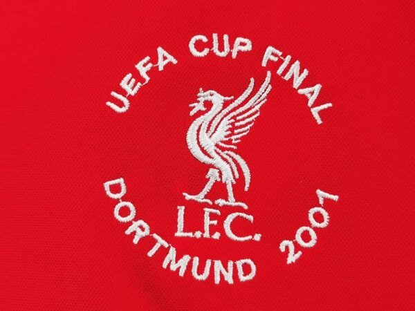 00-01 Liverpool Home Retro Jersey - Image 3