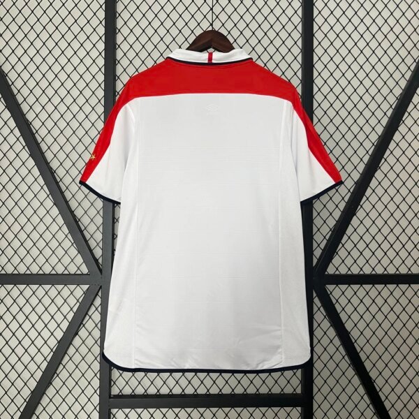 2004  England Home Retro Jersey - Image 4