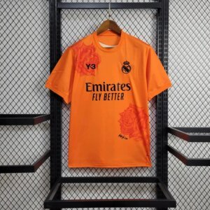 24-25 Real Madrid Y3 Orange Fans Jersey