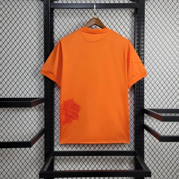 24-25 Real Madrid Y3 Orange Fans Jersey - Image 3