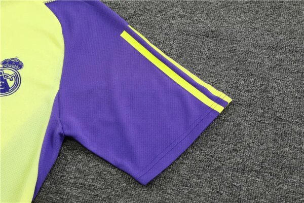 23-24 Real Madrid Short Sleeve Training Suit - Image 3