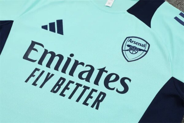24-25 Arsenal Short Sleeve Training Suit - Image 2