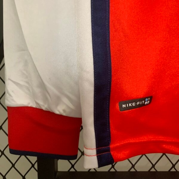 1998-99 Arsenal Home Long Sleeve Retro Jersey - Image 3