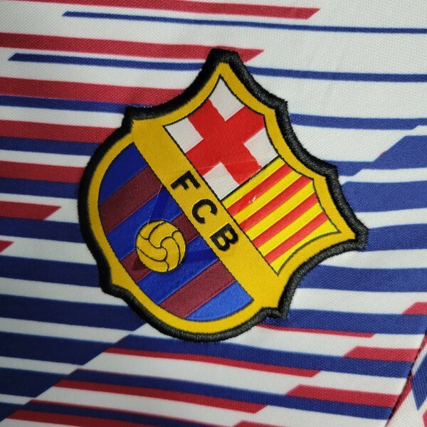 23-24 Barcelona Training Fans Jersey - Image 4