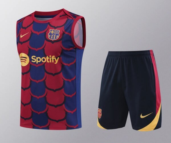 24-25 Barcelona Vest Training  Suit