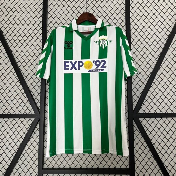 1988-89 Real Betis Home Retro Jersey