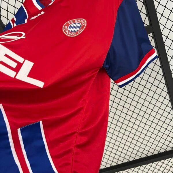 1993-95 Bayern Munich Home Retro Jersey - Image 3